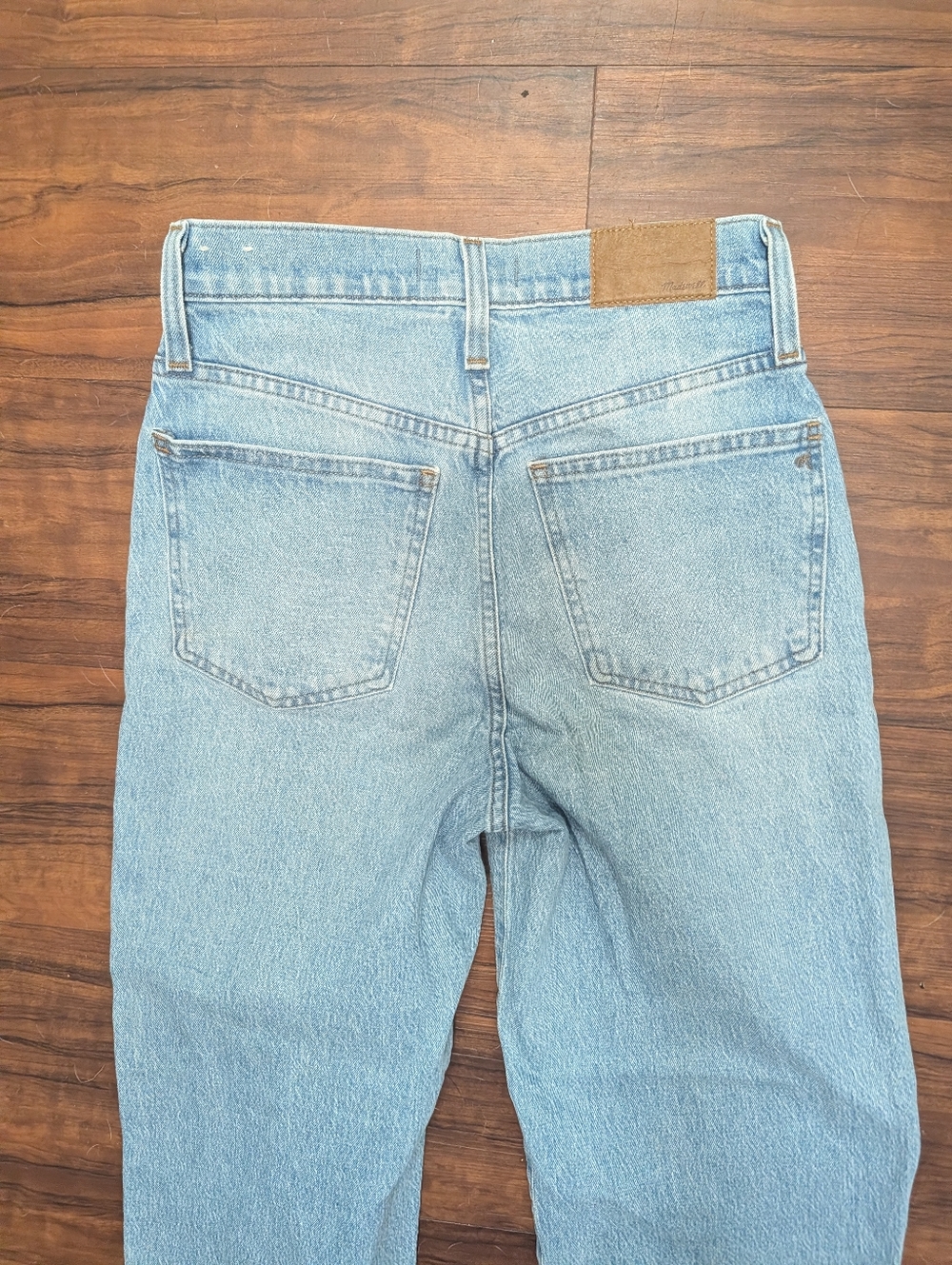 Madewell Balloon Jeans Medium Light Wash Size 24 - Picture 10 of 12
